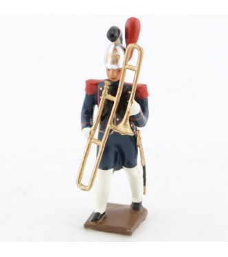 saqueboute / trombone à coulisse de la musique du genie de la garde (1812)