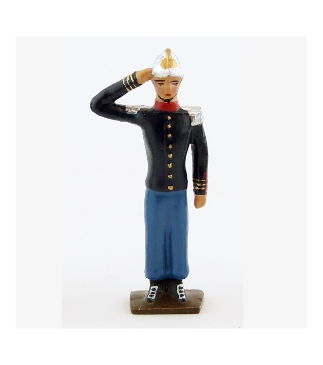 officier au salut (saynète l'appel aux morts)