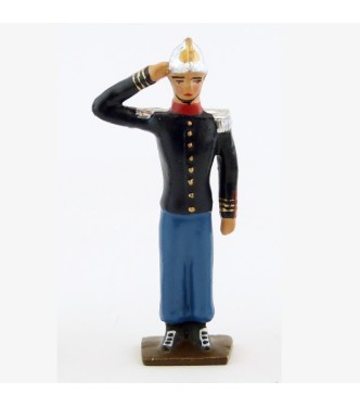 officier au salut (saynète l'appel aux morts)