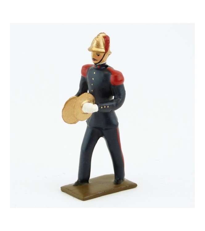 Cymbales de la Musique des Pompiers (époque 1900)