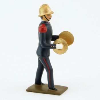 Cymbales de la Musique des Pompiers (époque 1900)