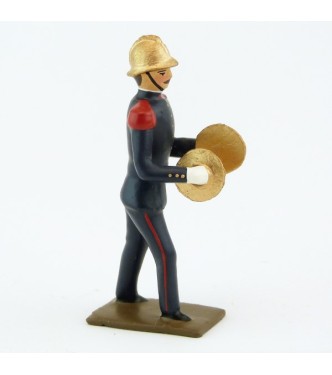 Cymbales de la Musique des Pompiers (époque 1900)