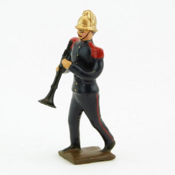 Clarinettiste de la Musique des Pompiers (époque 1900)