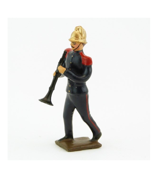 Clarinettiste de la Musique des Pompiers (époque 1900)