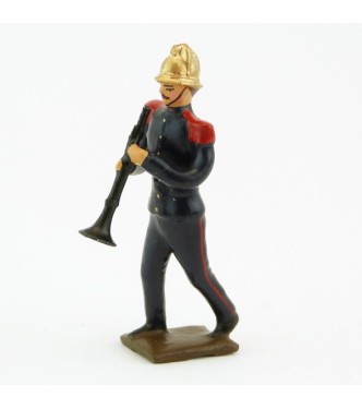 Clarinettiste de la Musique des Pompiers (époque 1900)