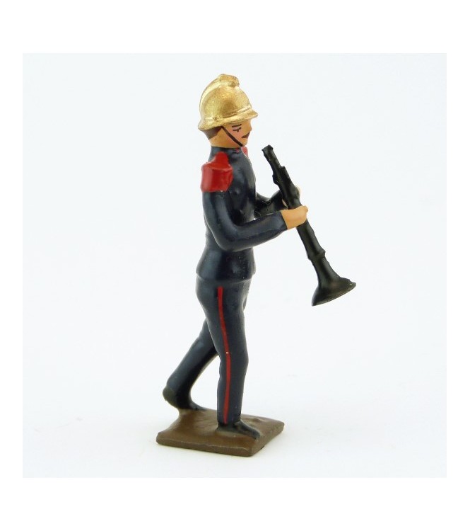 Clarinettiste de la Musique des Pompiers (époque 1900)
