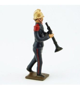 Clarinettiste de la Musique des Pompiers (époque 1900)