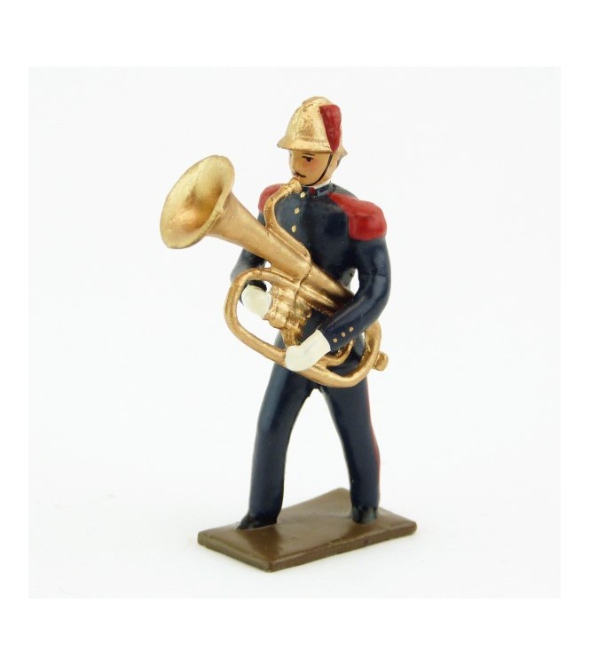 Grand tuba de la Musique des Pompiers (époque 1900)