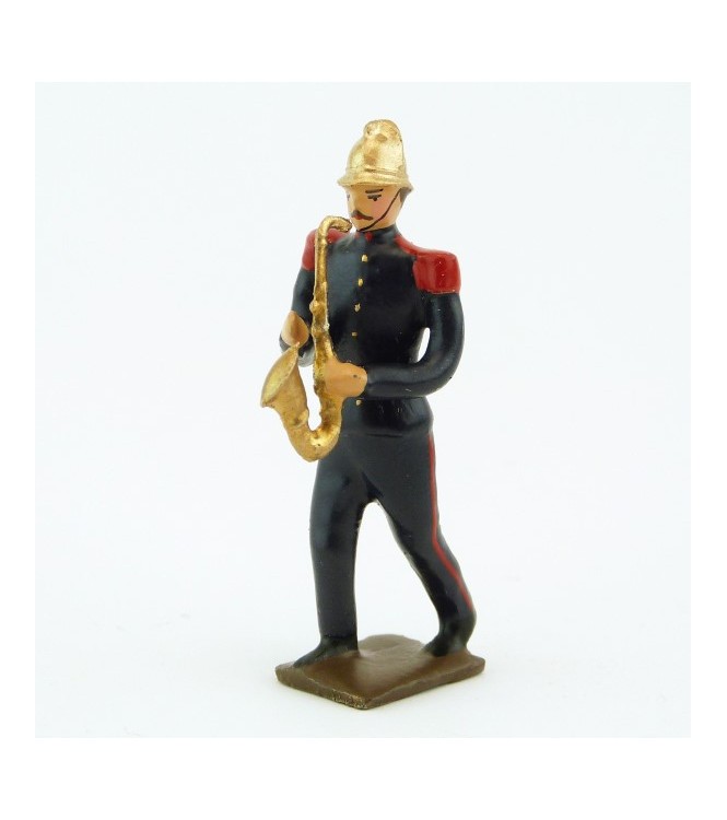 Petit saxophone de la Musique des Pompiers (époque 1900)