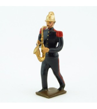 Petit saxophone de la Musique des Pompiers (époque 1900)