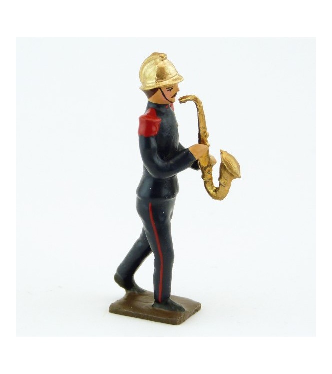 Petit saxophone de la Musique des Pompiers (époque 1900)