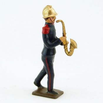 Petit saxophone de la Musique des Pompiers (époque 1900)