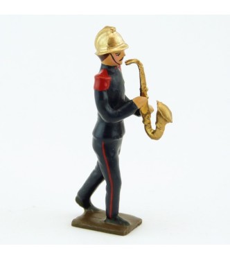 Petit saxophone de la Musique des Pompiers (époque 1900)