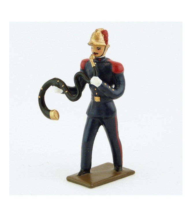 Serpent de la Musique des Pompiers (époque 1900)