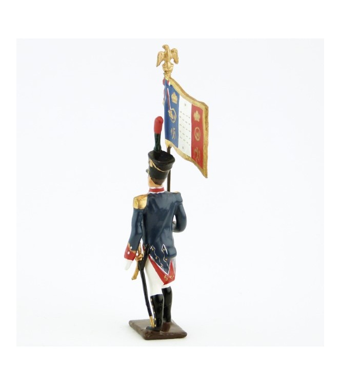 porte-drapeau des Voltigeurs de la Jeune Garde
