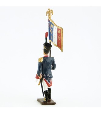 porte-drapeau des Voltigeurs de la Jeune Garde