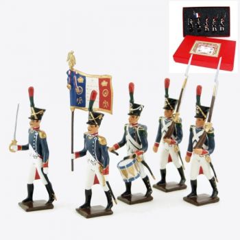Voltigeurs de la Jeune Garde, coffret de 5 figurines