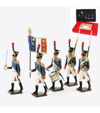 Voltigeurs de la Jeune Garde, coffret de 5 figurines