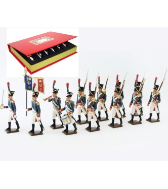 Voltigeurs de la Jeune Garde, coffret de 12 figurines