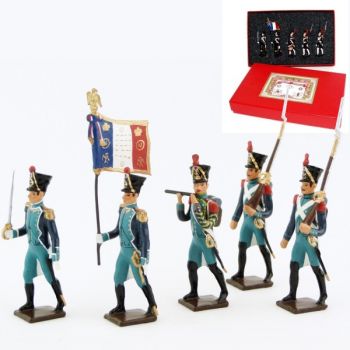 Canonniers Garde-Côtes (1810-1813), coffret de 5 figurines