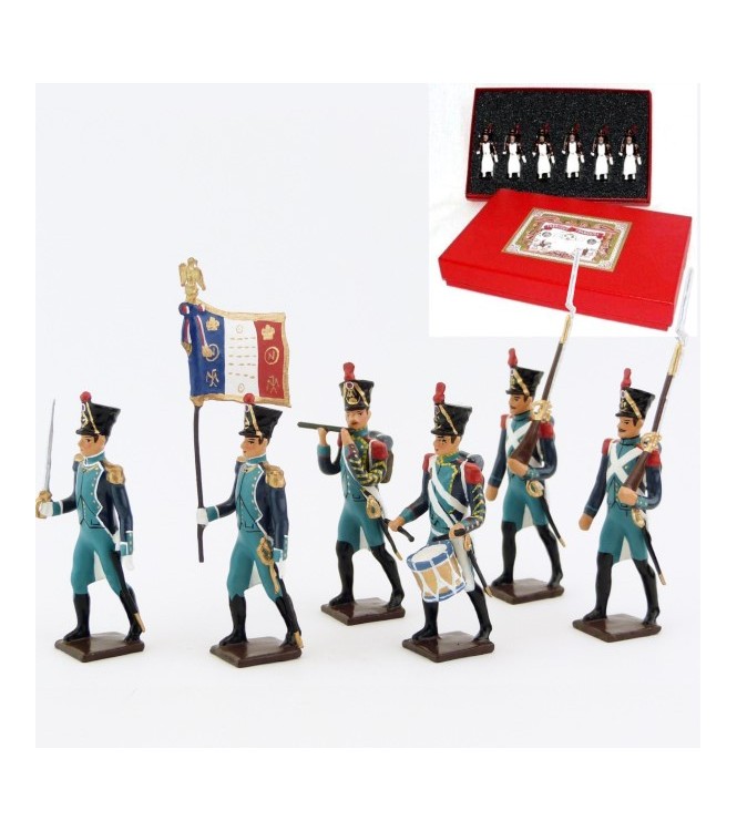 Canonniers Garde-Côtes (1810-1813), coffret de 6 figurines