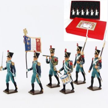 Canonniers Garde-Côtes (1810-1813), coffret de 6 figurines