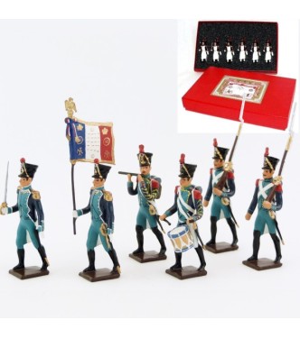 Canonniers Garde-Côtes (1810-1813), coffret de 6 figurines