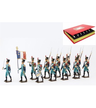 Canonniers Garde-Côtes (1810-1813), coffret de 12 figurines