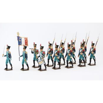 Canonniers Garde-Côtes (1810-1813), ensemble de 12 figurines