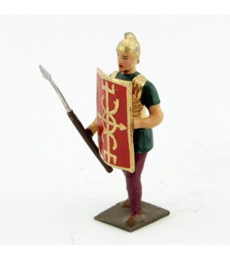 romain de la tortue, avec bouclier à la main gauche