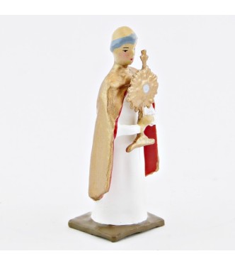 Evèque avec ostensoir