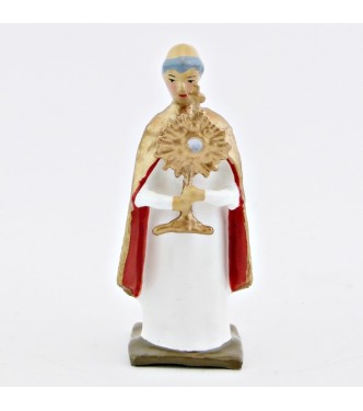 Evèque avec ostensoir