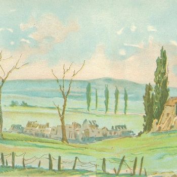 Campagne 14-18 (barbelés) (l. 60 x h. 13 cm)