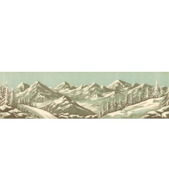 Montagnes (l. 63 x h. 18 cm)