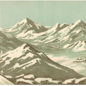 Montagnes (l. 63 x h. 18 cm)