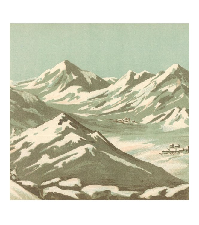 Montagnes (l. 63 x h. 18 cm)