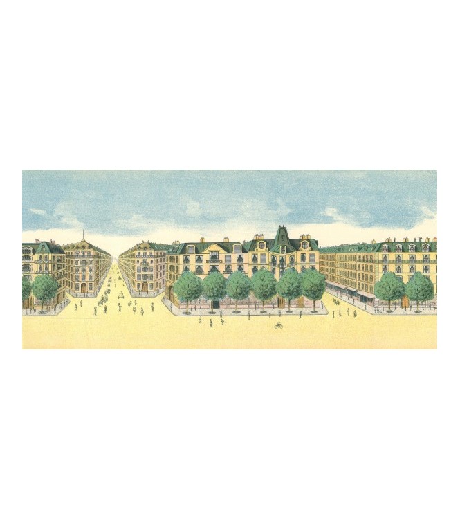 Paris 1900 (l. 60 x h. 17 cm)