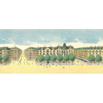 Paris 1900 (l. 60 x h. 17 cm)