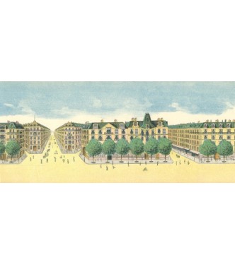 Paris 1900 (l. 60 x h. 17 cm)