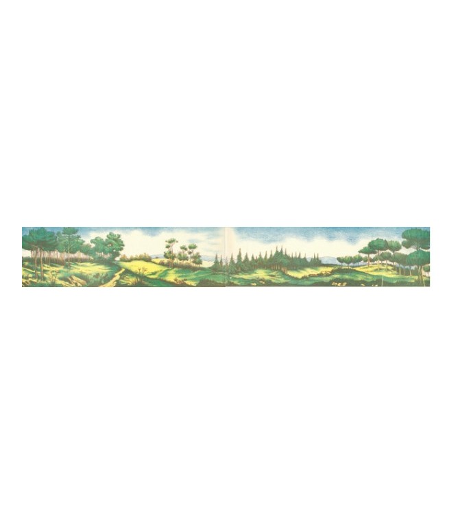 Forêt (Sapins) (l. 88 x h. 13 cm)