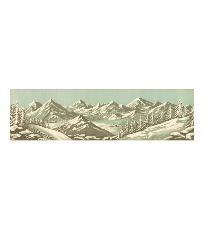 Montagnes (l. 63 x h. 7 cm)