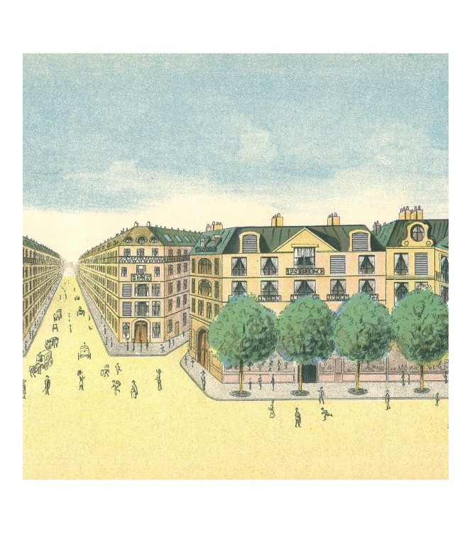 Paris 1900 (l. 60 x h. 15 cm)