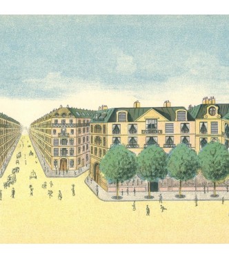 Paris 1900 (l. 60 x h. 15 cm)