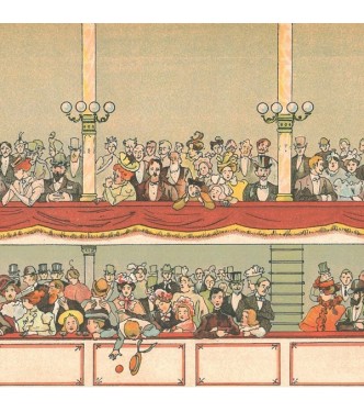 Cirque, tribunes (l. 60 x h. 14 cm)