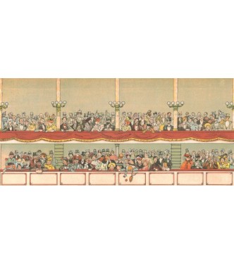 Cirque, tribunes (l. 60 x h. 14 cm)