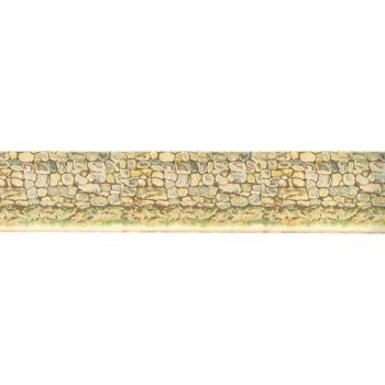 muret en pierre (l. 60 x h. 6,5 cm)