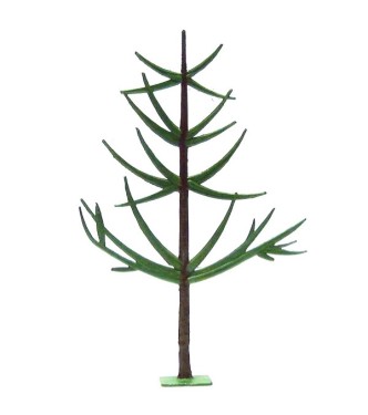 Grand arbre préhistorique (h. 16,5 cm)