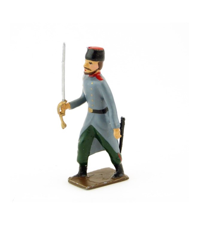 officier de l'infanterie russe en Chapska (Toque)