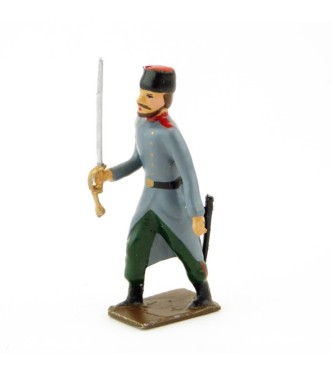 officier de l'infanterie russe en Chapska (Toque)