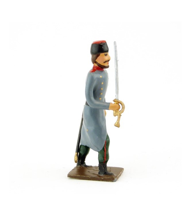 officier de l'infanterie russe en Chapska (Toque)